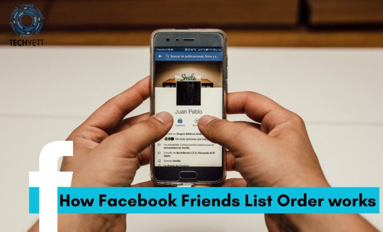 How Facebook Friends List Order Works